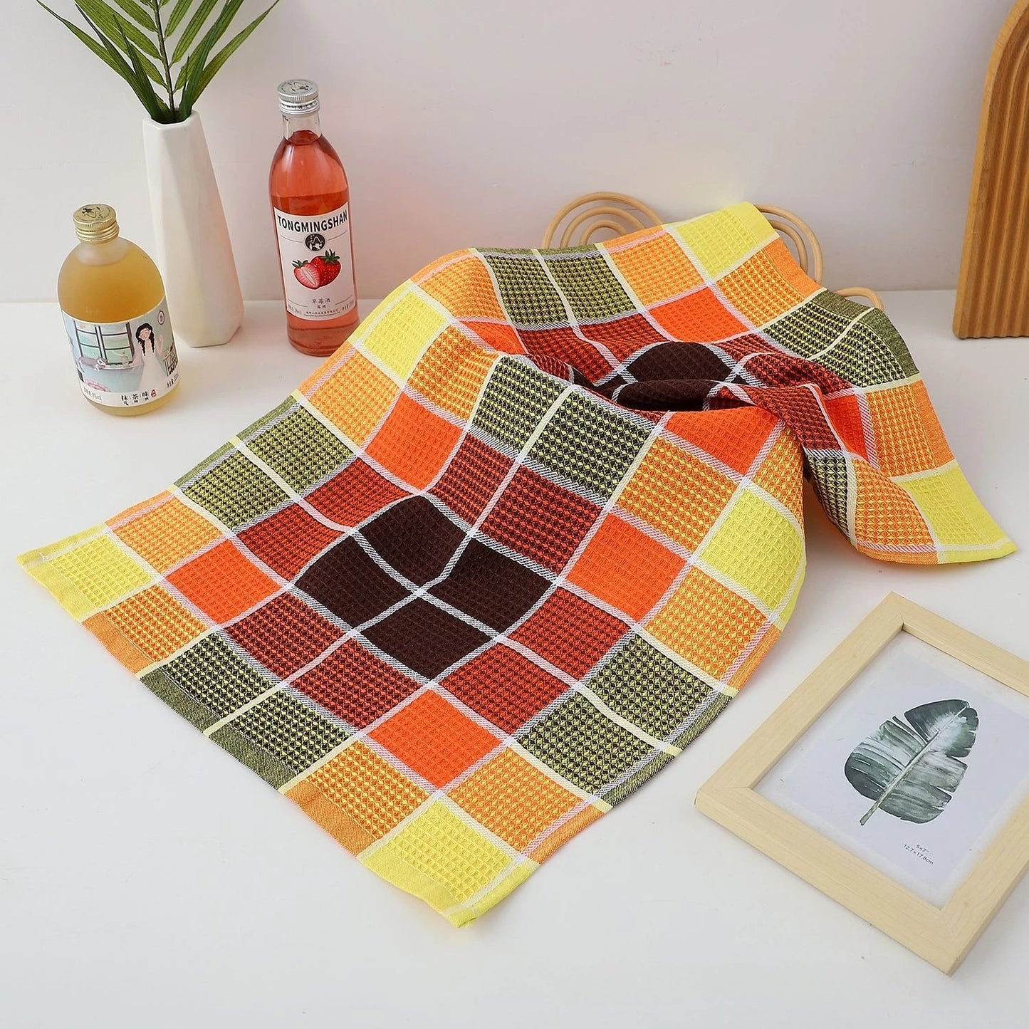 Brighton Waffle Towels™ — Turn Drying Into a Bold, Soft, Lightning-Fast Power Move