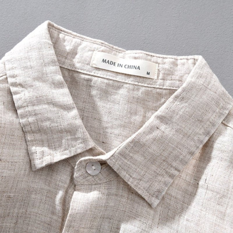 AeroVail™ Linen Shirt — Stay Cool, Command Attention, Own Every Moment