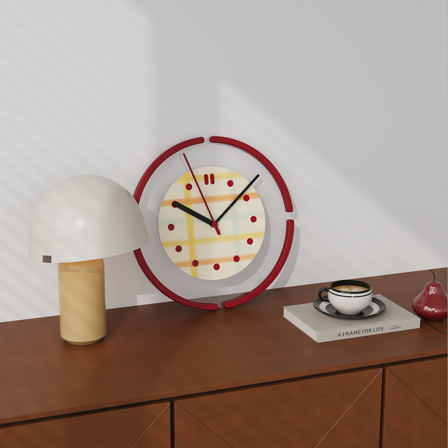 Orbin — Modern Ring Wall Clock with Silent Sweep Movement