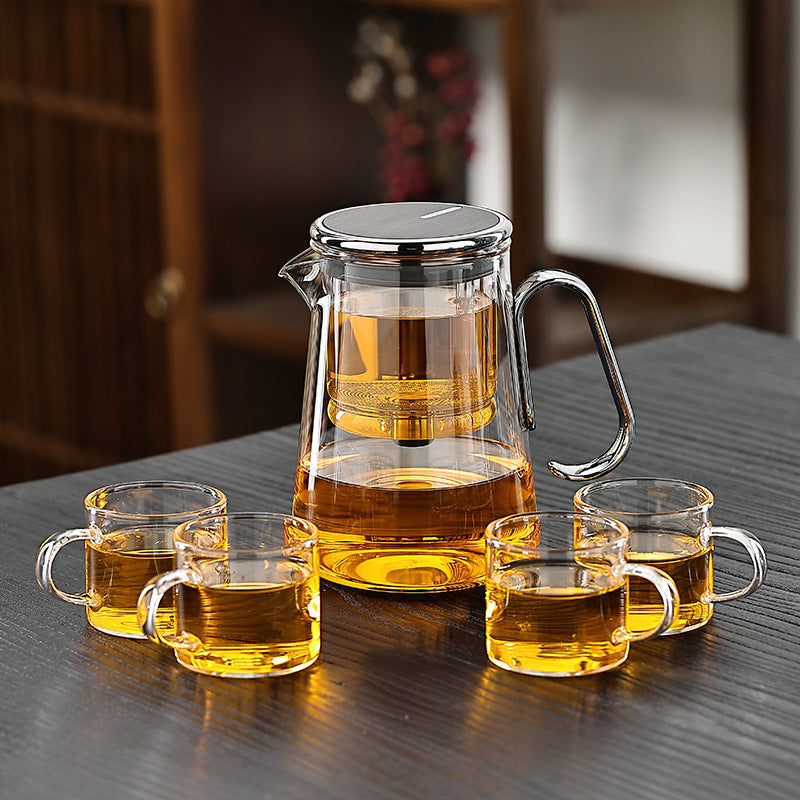 Solara Magnetic Glass Tea Set™ — Brew Perfectly Smooth Tea That Calms and Empowers Every Moment