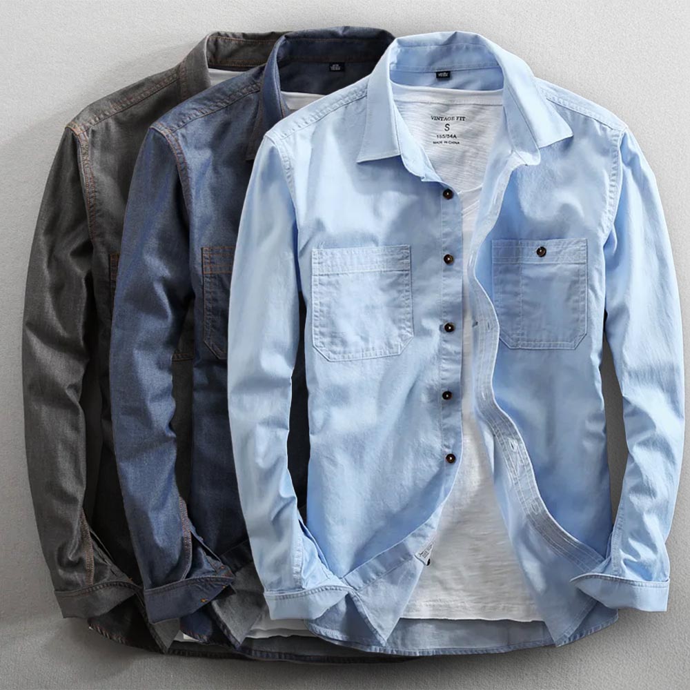 Pure Cotton Shirt™ — Experience Unmatched Comfort and Confidence All Day Long