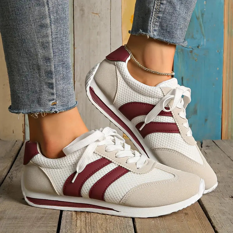 Vexa — Retro Mesh Sneakers with Cushioned Comfort