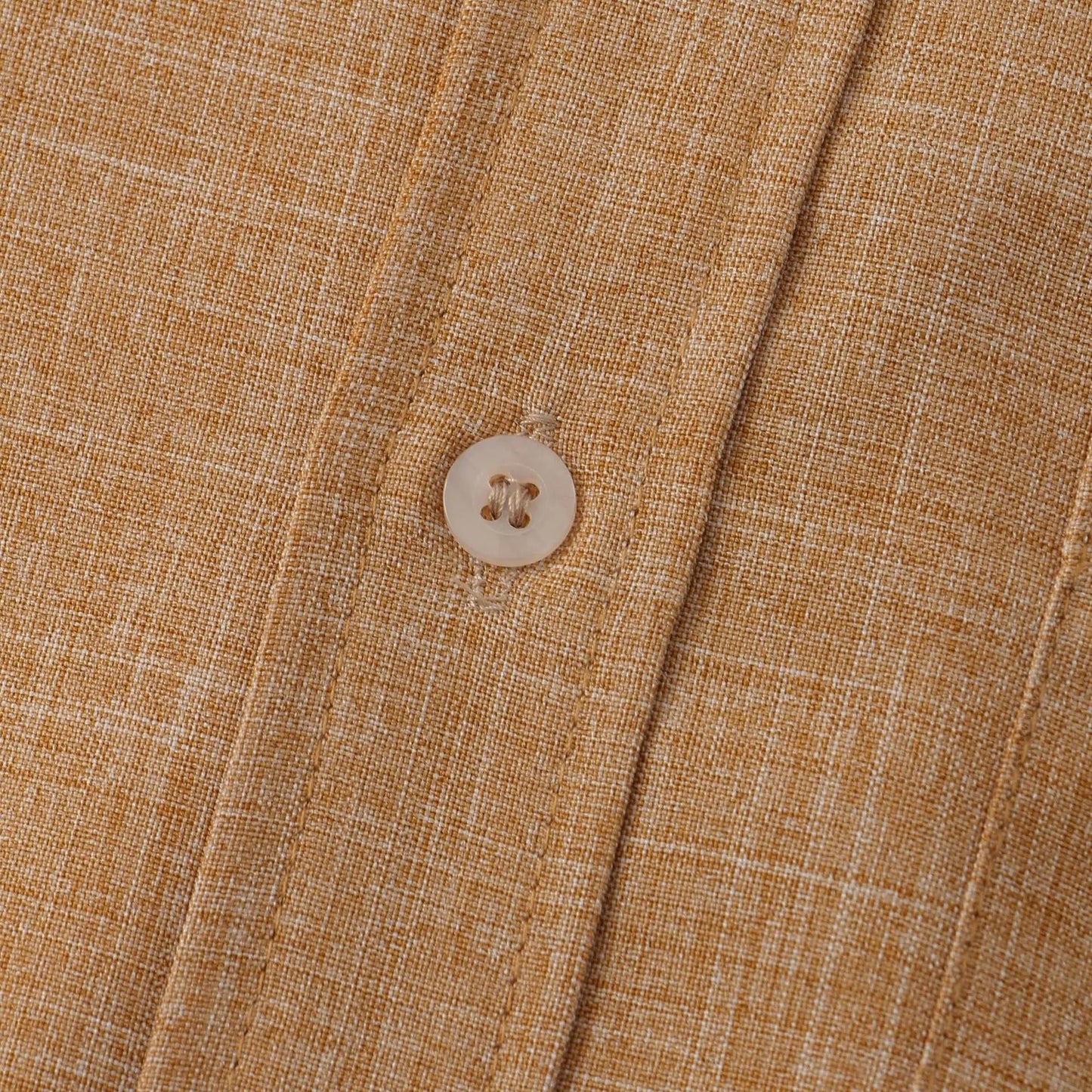 Linton — Lightweight Cotton-Linen Summer Shirt with Mandarin Collar