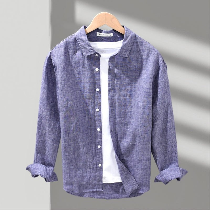 AeroVail™ Linen Shirt — Stay Cool, Command Attention, Own Every Moment