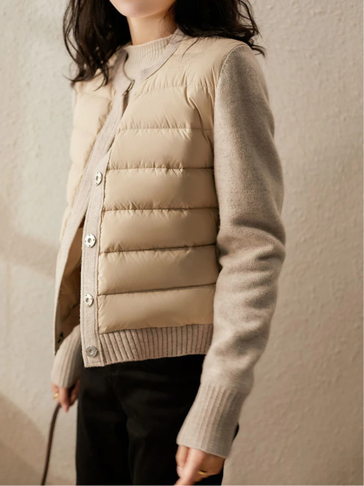 Lurova — Lightweight Quilted Jacket with Flexible Ribbed Knit