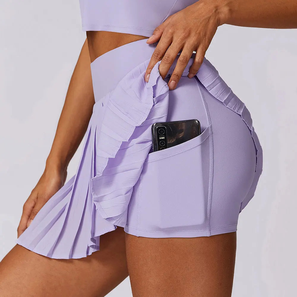 PleatPro Skort™ — Move Freely, Stay Cool, Dominate Every Game