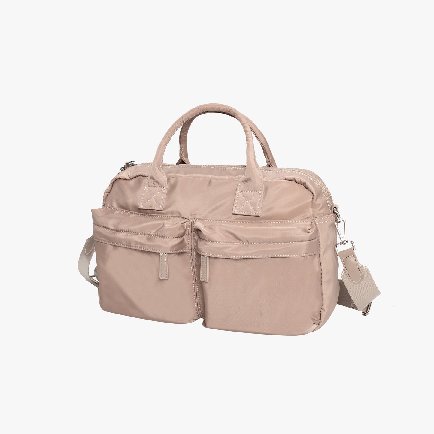 Kalen — Lightweight Nylon Crossbody Bag with Zipper Compartment