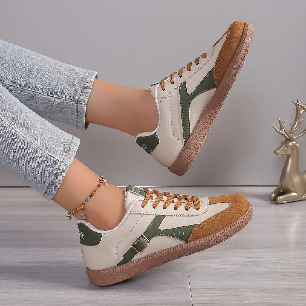 Harlowe — Women's Vintage Style Sneakers with Lightweight Comfort