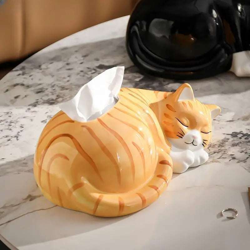 Cozy Ceramic Cat™ — Turn Everyday Tissues into a Stylish, Heartwarming Moment