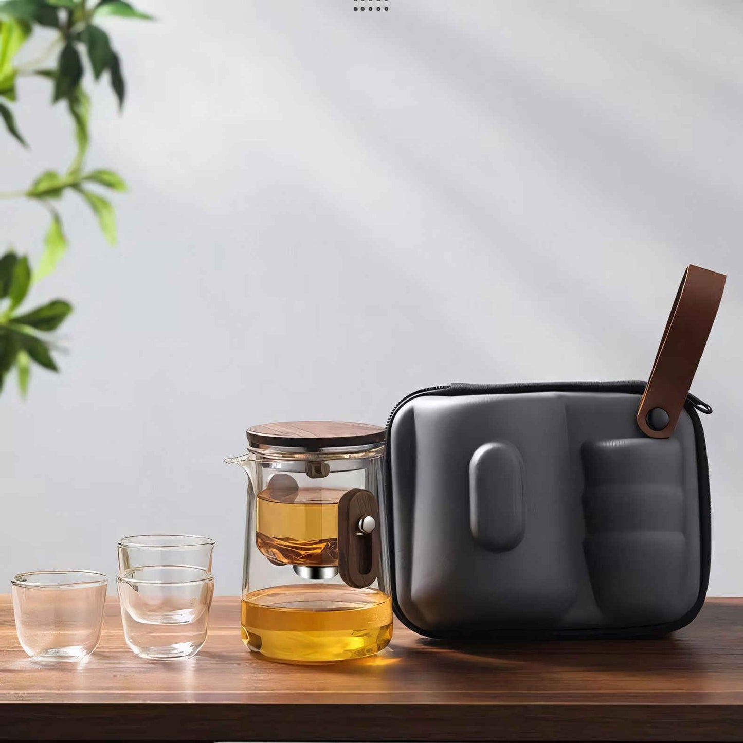 ZenVoyageTravelGlassTeaSet™ — Experience Soul-Soothing Tea Bliss Anywhere You Roam