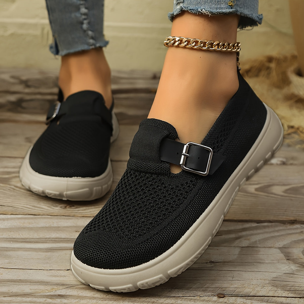 Norlan — Women's Ultra Comfortable Knitted Loafers with Ergonomic Support