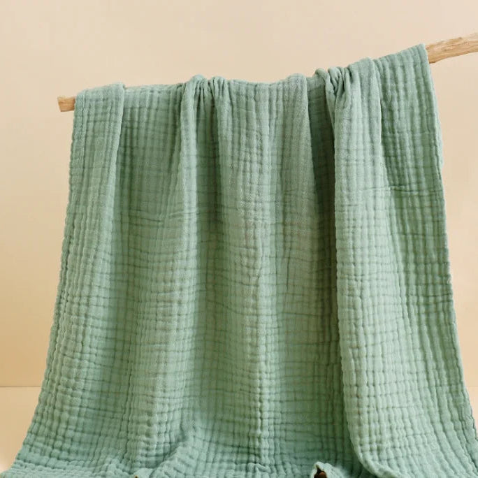 Liora Muslin — 100% Cotton Baby Swaddle Blanket with Breathable Softness