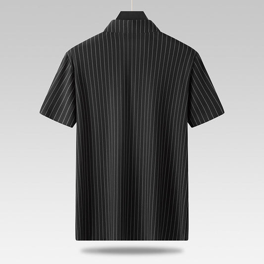 Zenturo Silk Stripe Shirt