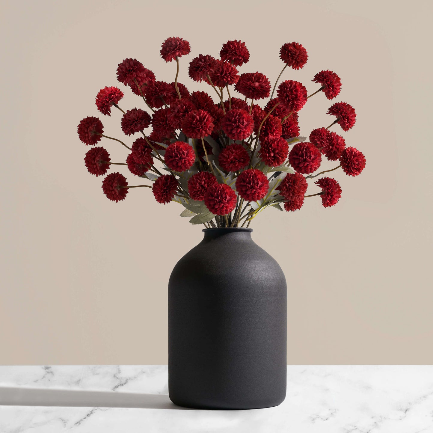 Liora — Faux Kiku Chrysanthemum Flowers for Elegant Home Decor