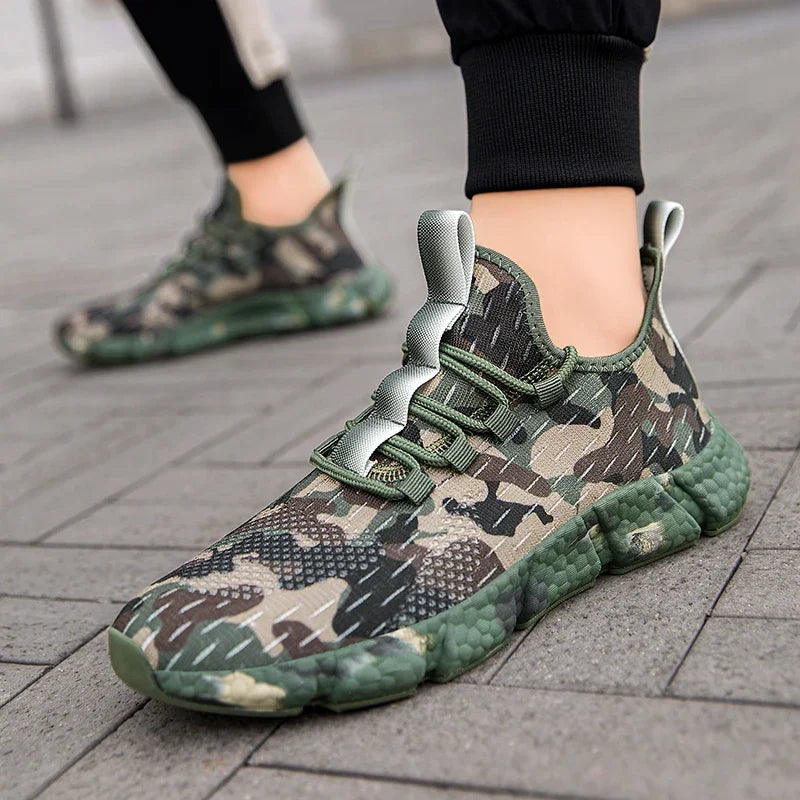 Tavik — Breathable Camo Sneakers with Cushioned Sole