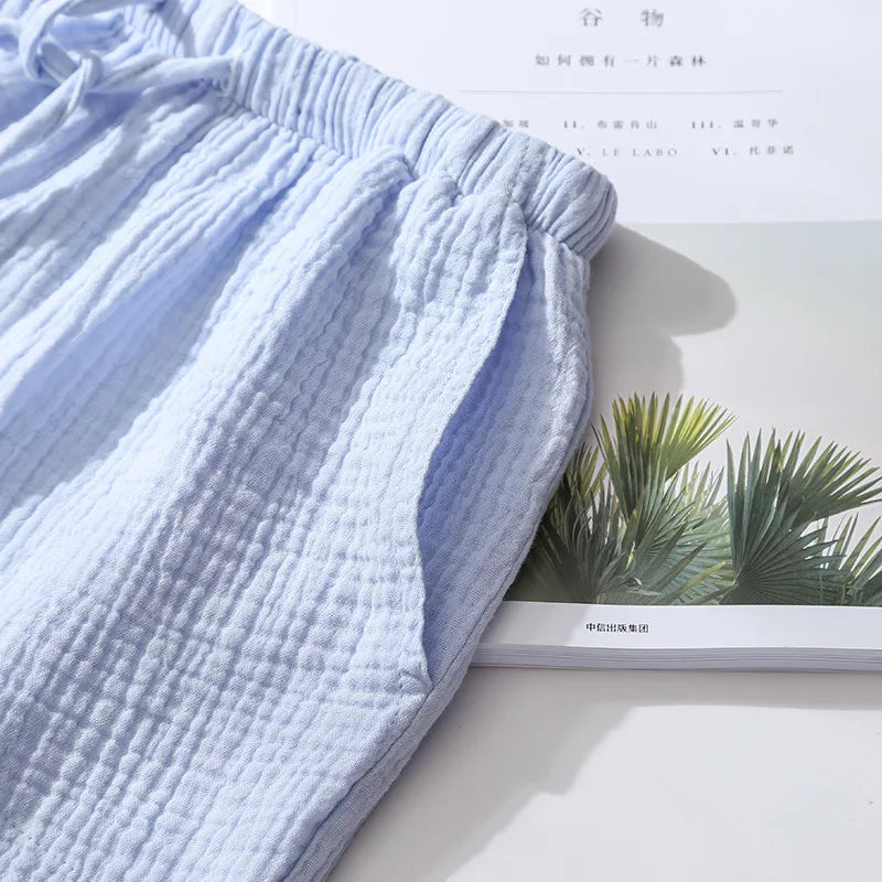 Crepe Cotton Shorts™ — Sleep Cool, Move Free, and Feel Blissfully Comfortable All Day