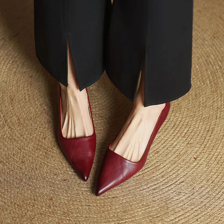 Premium Leather Pumps™ — Unleash All-Day Power and Effortless Elegance