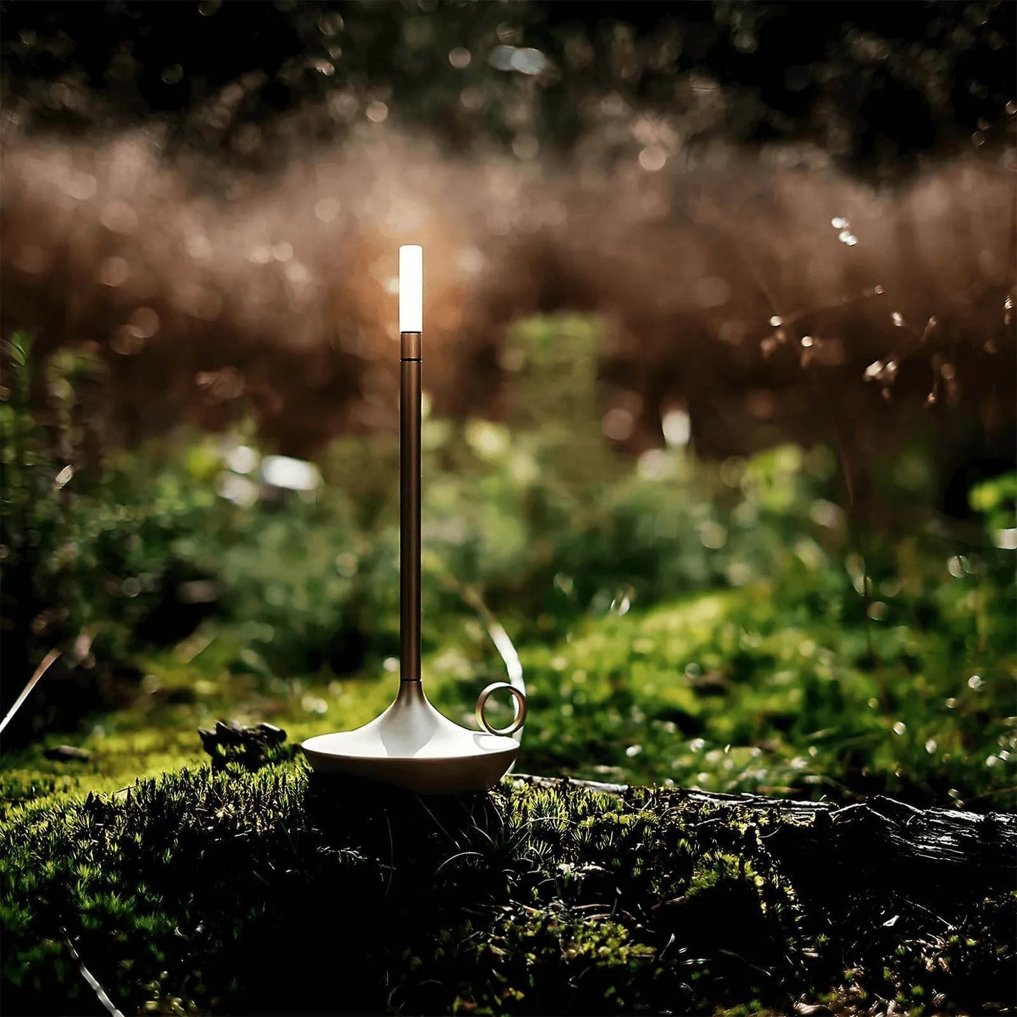 Lioren — Modern Candlestick Light with Touch Dimming and Rechargeable Battery