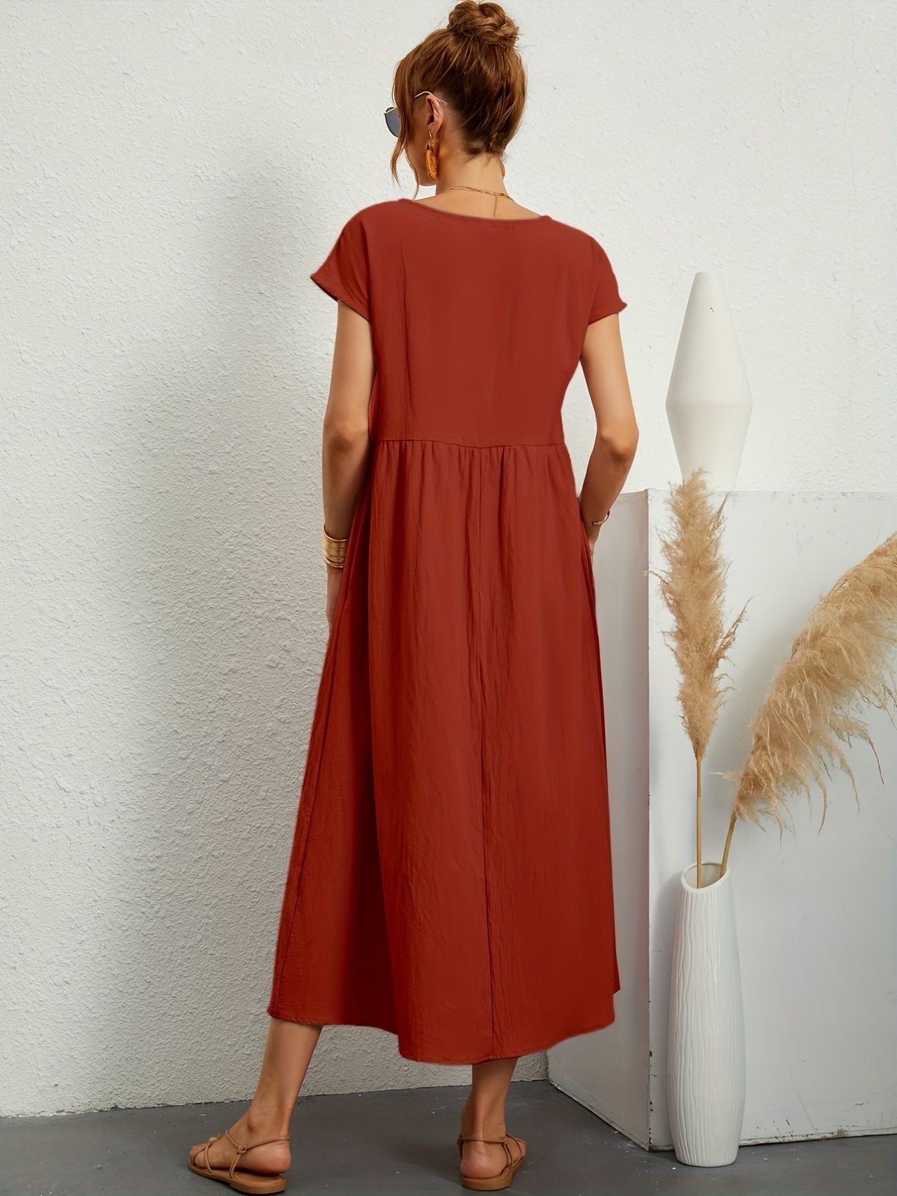 VeraLuxe™ Casual Dress — Effortless Elegance That Commands Every Room