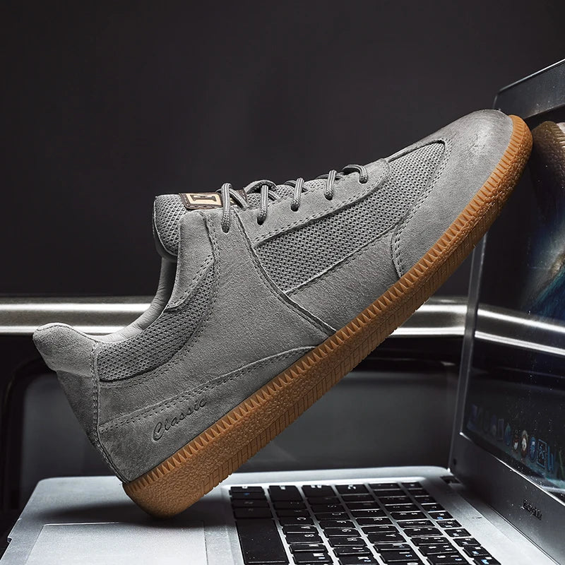 Liano Heritage — Italian Genuine Leather Sneaker with Durable Comfort