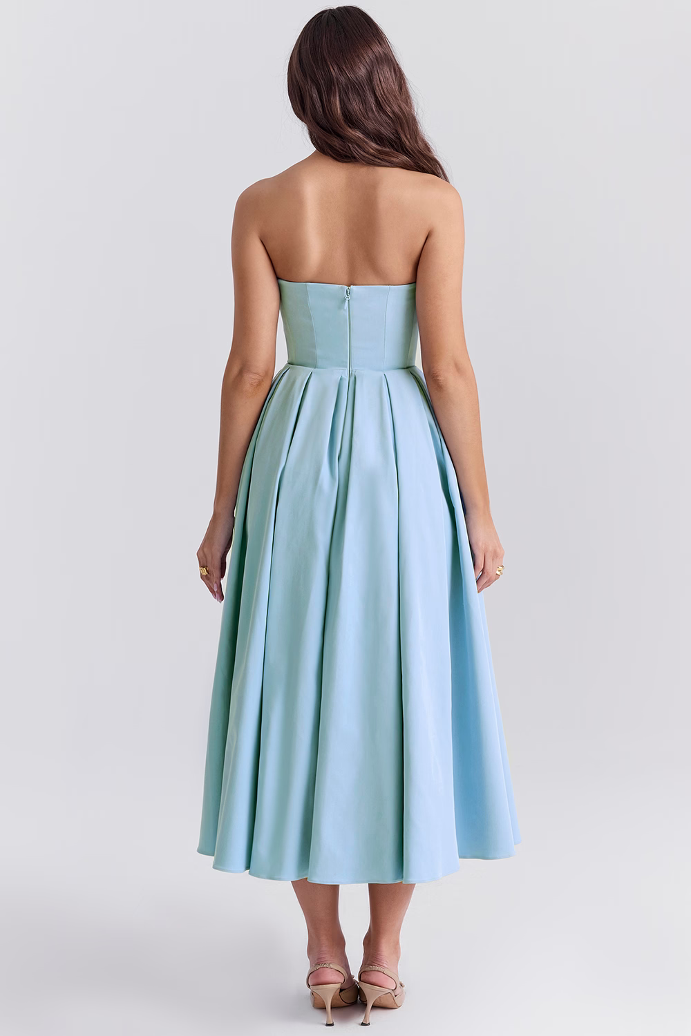 Liora — Elegant Bustier Dress with Waist-Defining Corset for Special Events
