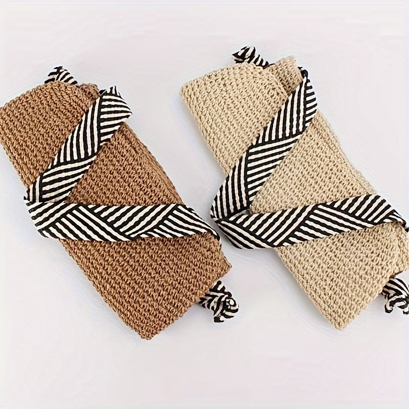 Kaelen — Handwoven Eco-Friendly Carryall Bag with Magnetic Closure