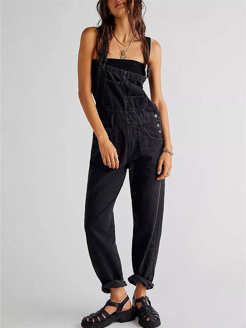 Vistara Overalls — Comfortable Flexible Denim with Adjustable Straps