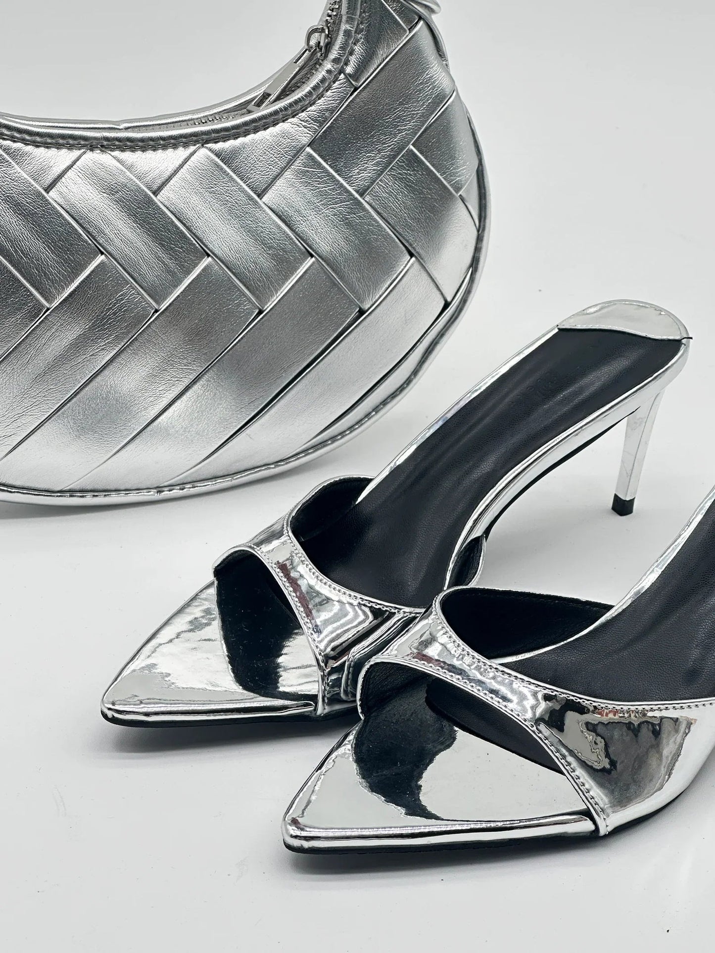 SterlingVeil™ Set — Dominate Every Event with Unstoppable Silver Sophistication