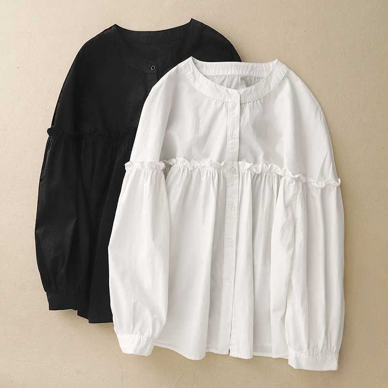 Liora — Featherlight Linen Shirt with Flattering Waist Detail