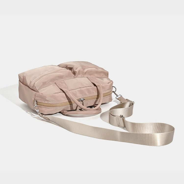 Kalen — Lightweight Nylon Crossbody Bag with Zipper Compartment