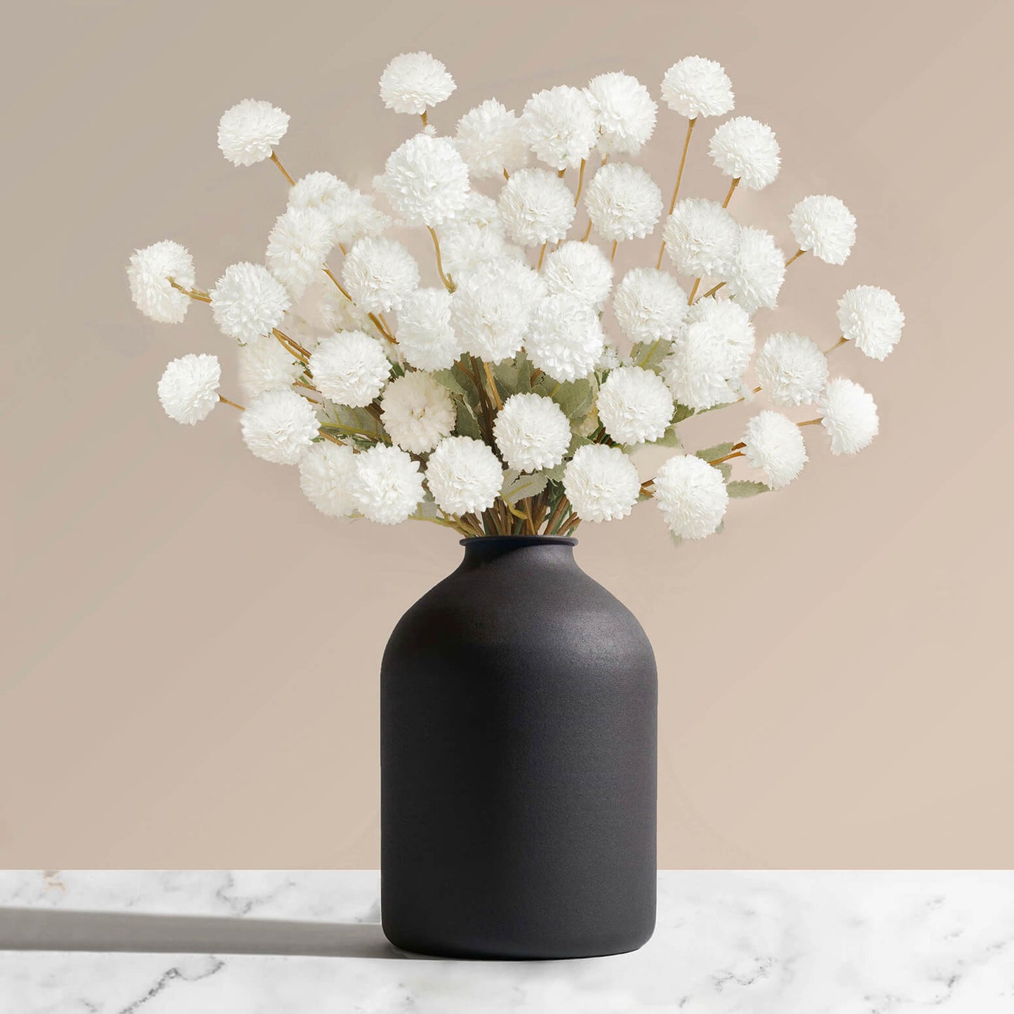 Liora — Faux Kiku Chrysanthemum Flowers for Elegant Home Decor