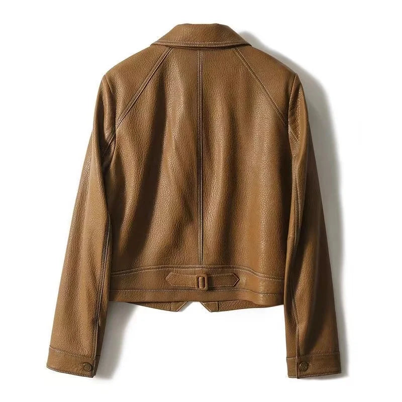 Vegan Leather Jacket™ — Own Every Room with Bold Power and Supreme Comfort