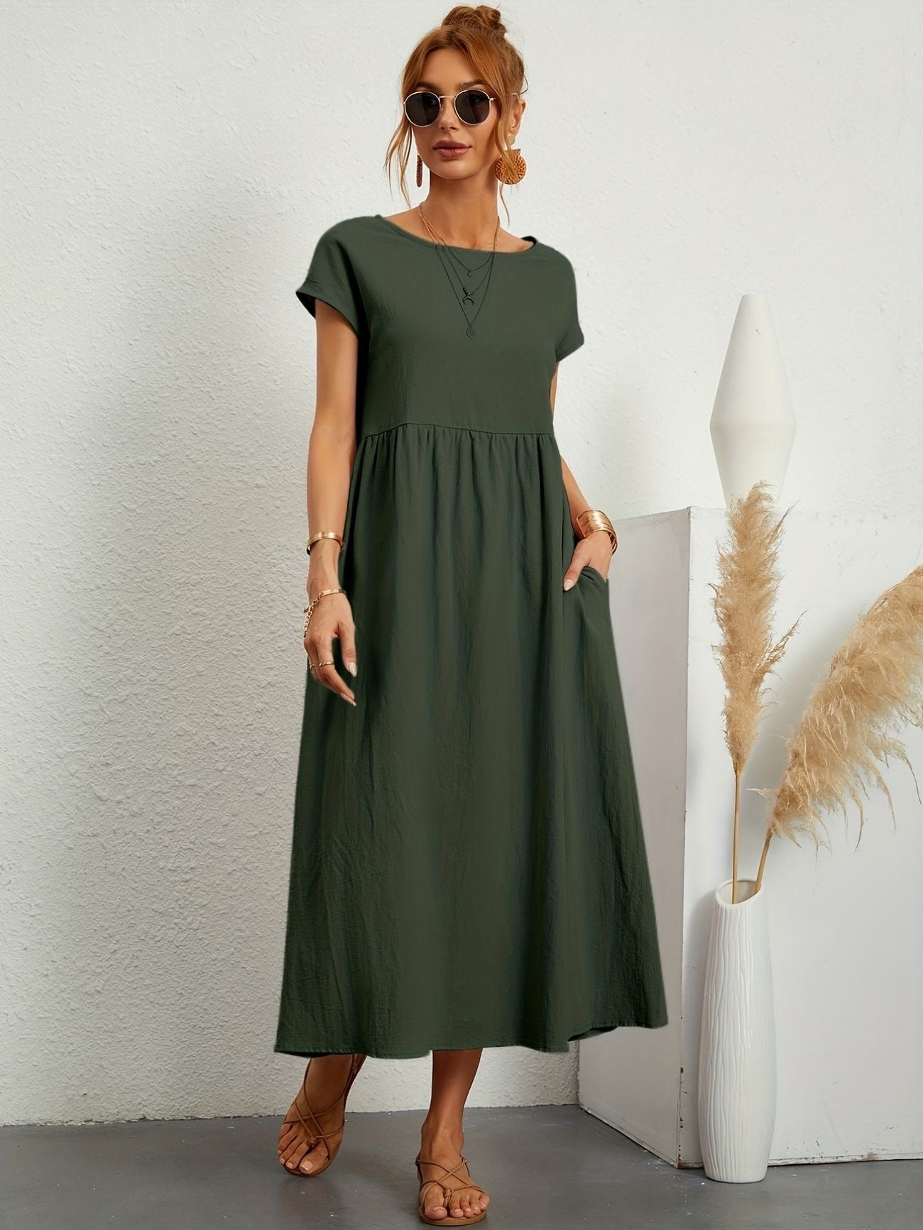 VeraLuxe™ Casual Dress — Effortless Elegance That Commands Every Room