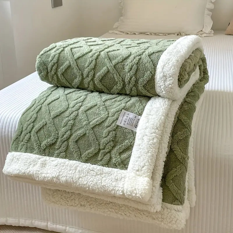 LuxeCloud™ Blanket — Your Ultimate Year-Round Hug of Heavenly Softness and Calm