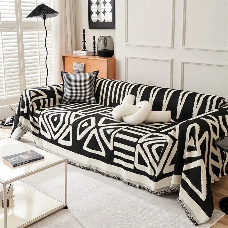 Havenly ā Durable Chenille Couch Cover with Family-Friendly Protection