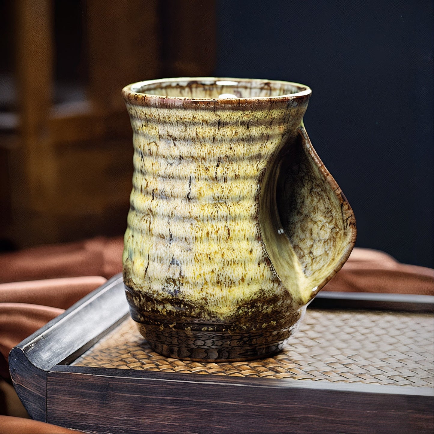 Monumental Handcrafted Mug™ — Command Every Morning with Bold Power and Fierce Style