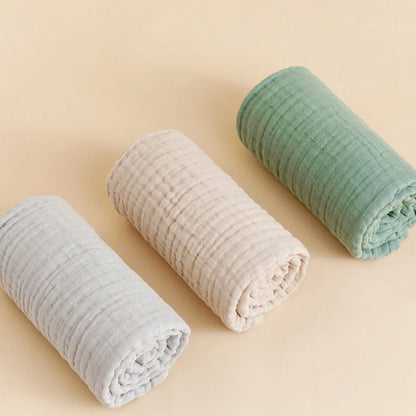 Liora Muslin — 100% Cotton Baby Swaddle Blanket with Breathable Softness