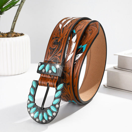 Turquoise Rebel™ — Command Attention with Wild Western Confidence