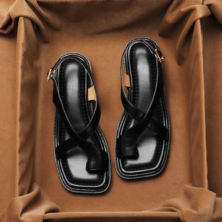 Velitura™ Leather Sandals — Step All Day in Cloud-Like Comfort and Confident Style