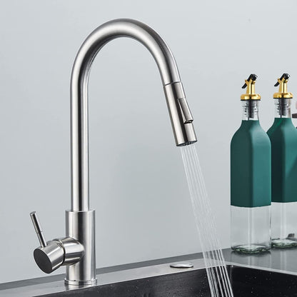 Valenno — Touch-Activated Kitchen Faucet with Pull-Out Sprayer
