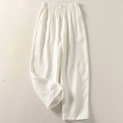 AeroLuxe Linen™ Pants — Feel Fresh and Command Every Room with Effortless Cool Comfort
