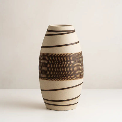 Minimalist Tribal Ceramic Vase Set™ — Ignite Your Room with Bold, Raw Elegance That Demands Attention