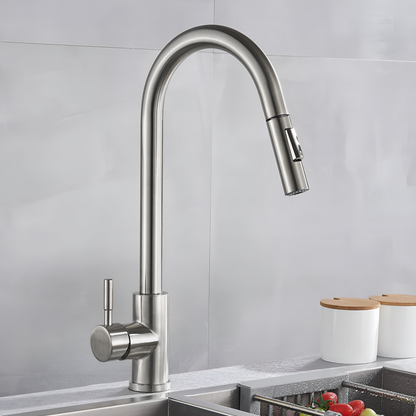 Valenno — Touch-Activated Kitchen Faucet with Pull-Out Sprayer