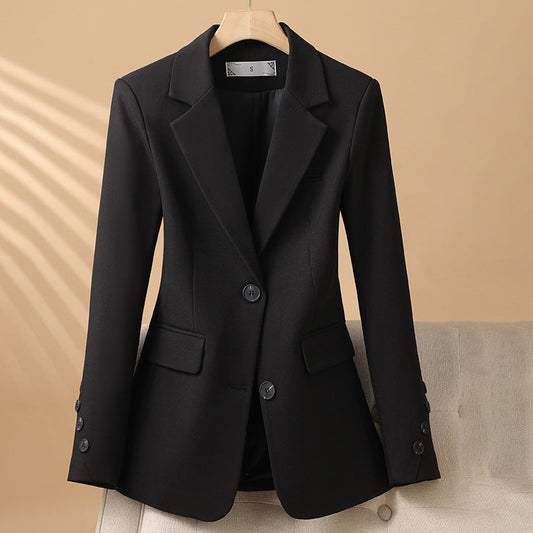 Kairo — Sculpted Cotton Blazer in Dusty Rose with Tailored Fit