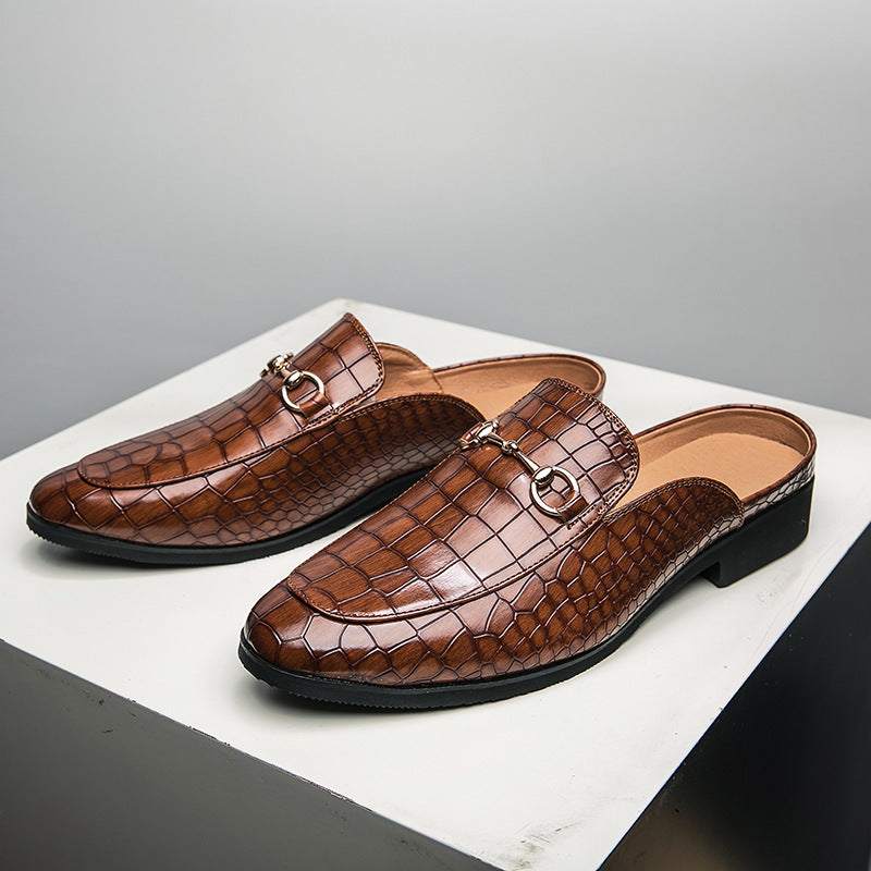 Froxen Genuine Leather Mules