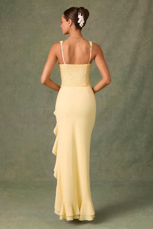 SolaraLuxe™ Maxi Dress — Ignite Every Room with Radiant Confidence and Irresistible Allure