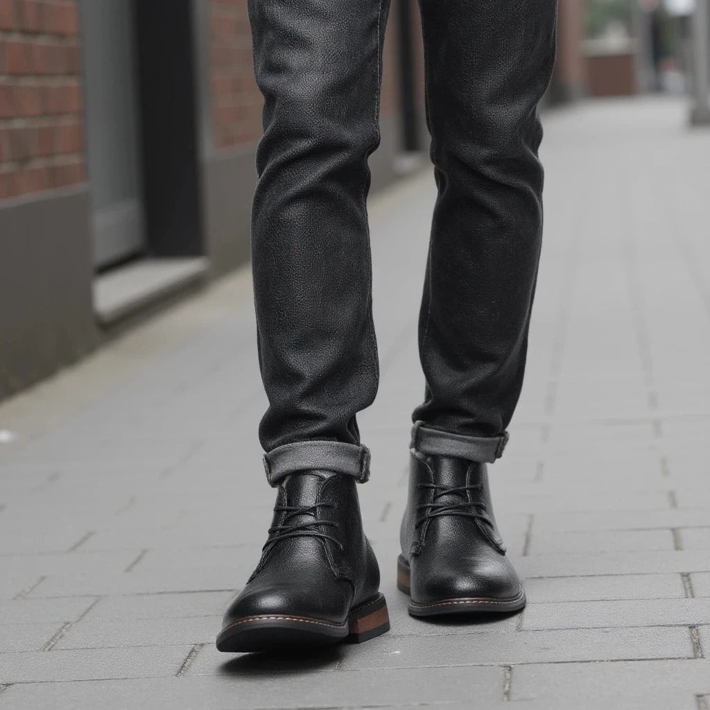 Norla Baxter — Men's Modern Chukka Boots with Cushioned Comfort