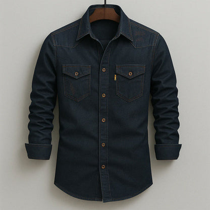 BenSmithColoradoDenimShirt™ — Own Every Moment with Unmatched Comfort and Rugged Style