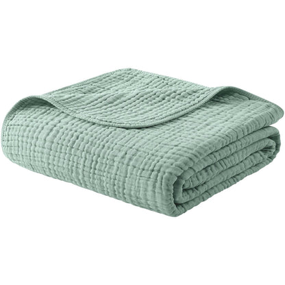 Avrena — 100% Cotton Muslin Blanket with Breathable Softness