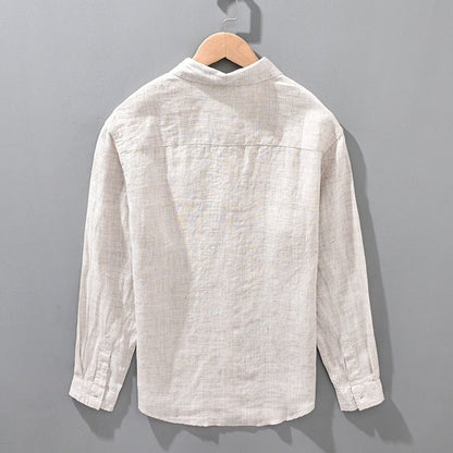 AeroVail™ Linen Shirt — Stay Cool, Command Attention, Own Every Moment
